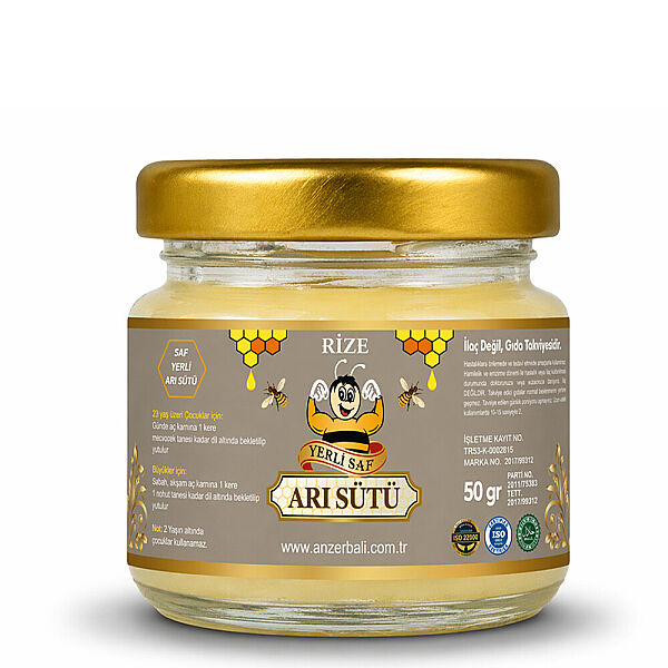 Saf Yerli Arı Sütü 40 gr, Anzer Balı Kooperatifi 2025 - 2026 - 1