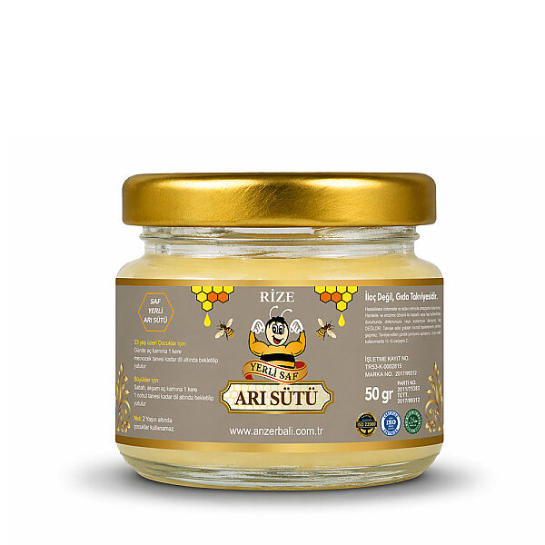 Yerli Arı Sütü 20 gr, Anzer Balı Kooperatifi 2025 - 2026 - 1