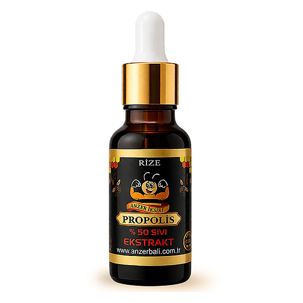 Anzer Propolis  Su Bazli 50 gr, Damla Propolis - 1